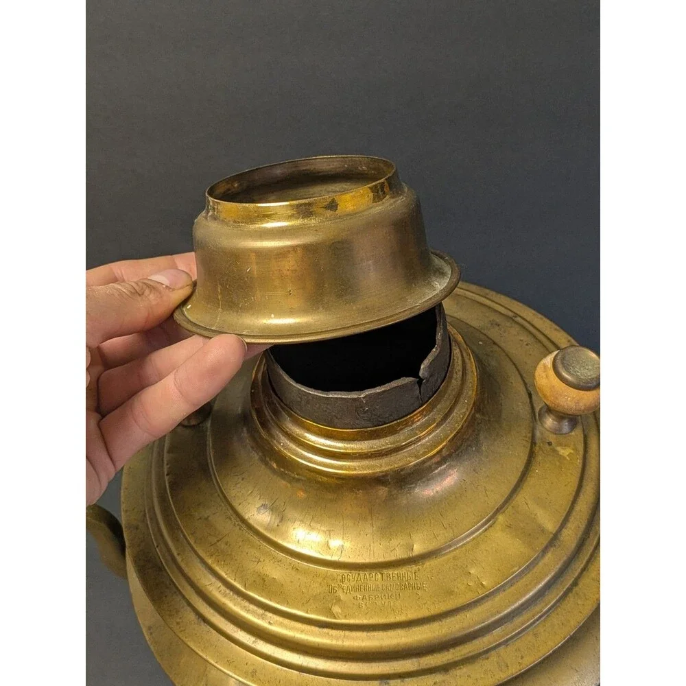Antique Russian Imperial Samovar Sotnikov F|A Tula 19 century